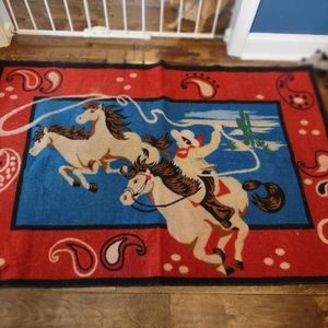Cowboy rug